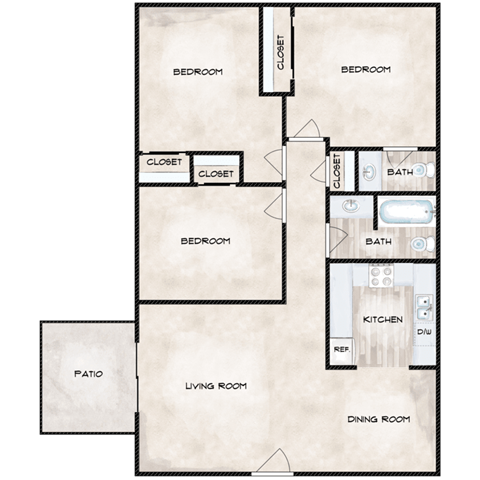 189 Old Hickory Blvd. 1-3 Beds Apartment for Rent - Photo Gallery 26